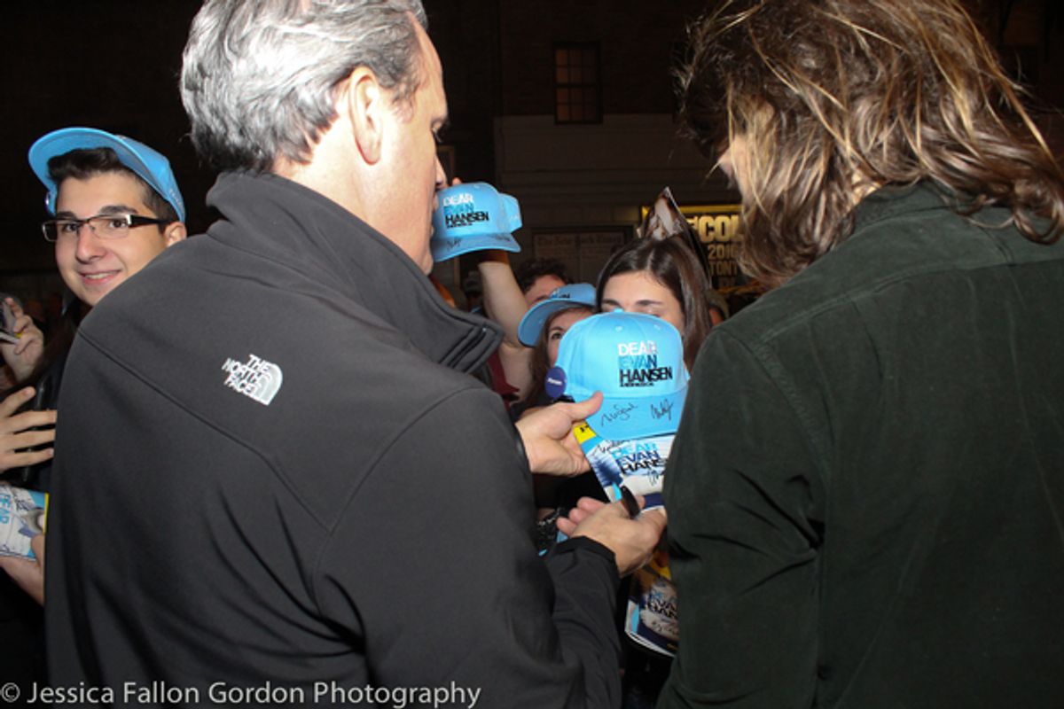 Michael Park and Mike Faist at 