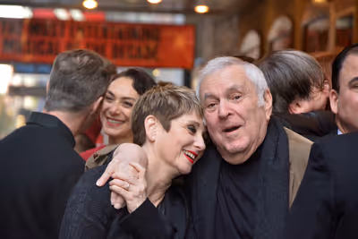Leslie Stifelman and John Kander Photo