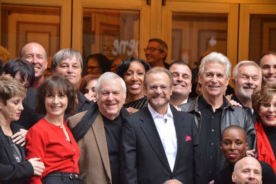 Bebe Neuwirth, John Kander, Barry Weissler, James Naughton and of Chicago Photo