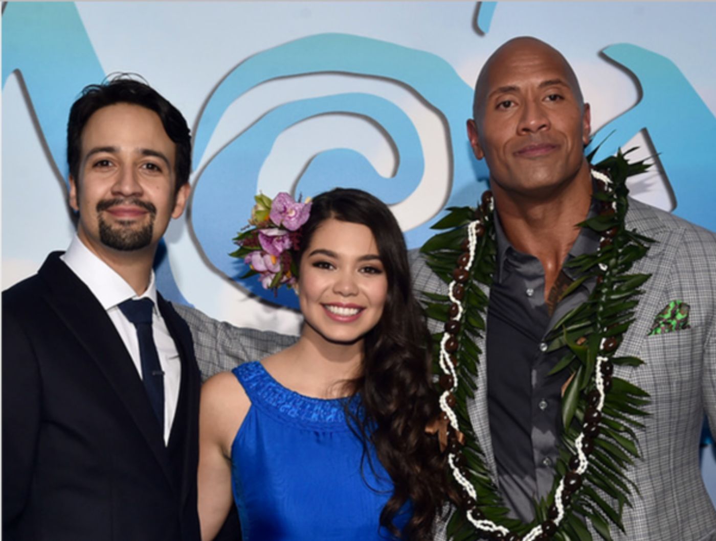 Photo Flash: Lin-Manuel Miranda, The Rock & More Attend MOANA World Premiere  Image