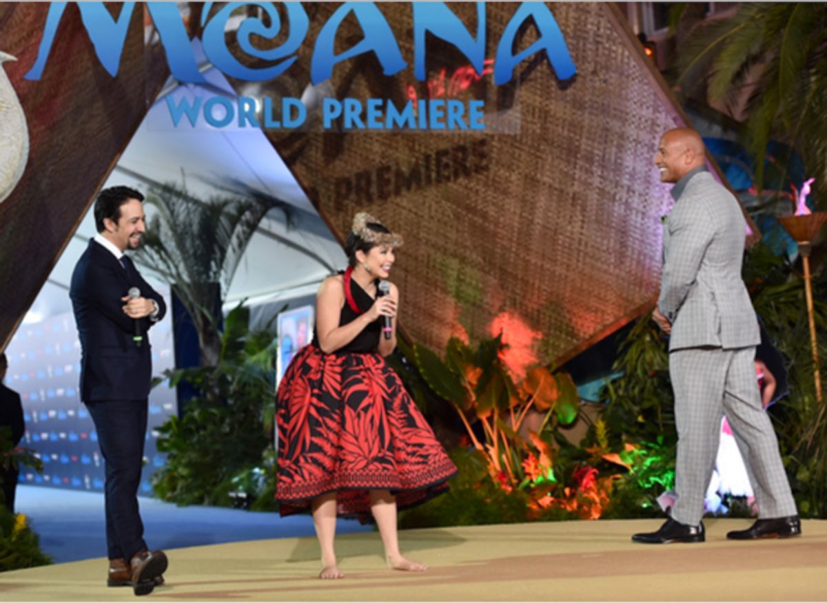 Walt Disney's MOANA World Premiere at 
