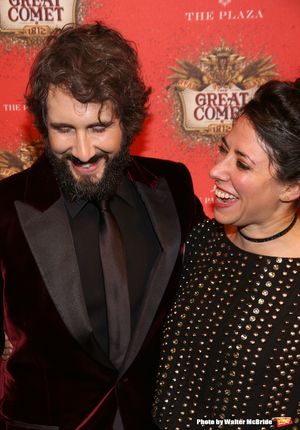 Josh Groban and Rachel Chavkin @ BroadwayWorld Josh Groban and Rachel Chavkin Photo