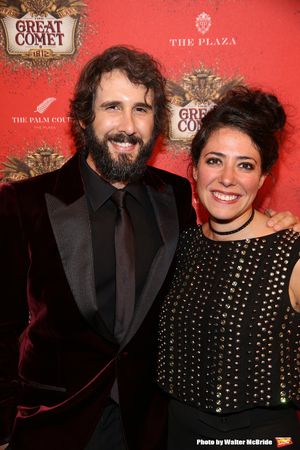Josh Groban and Rachel Chavkin @ BroadwayWorld Josh Groban and Rachel Chavkin Photo