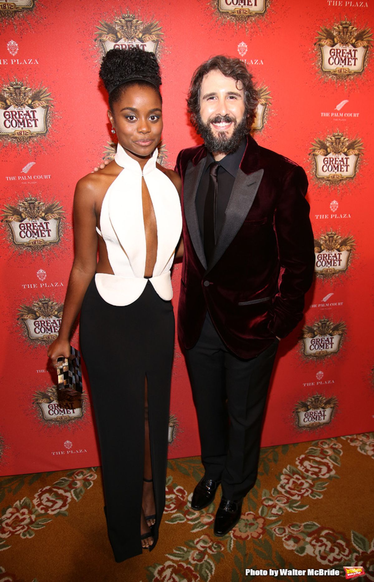 Denee Benton and Josh Groban  at 