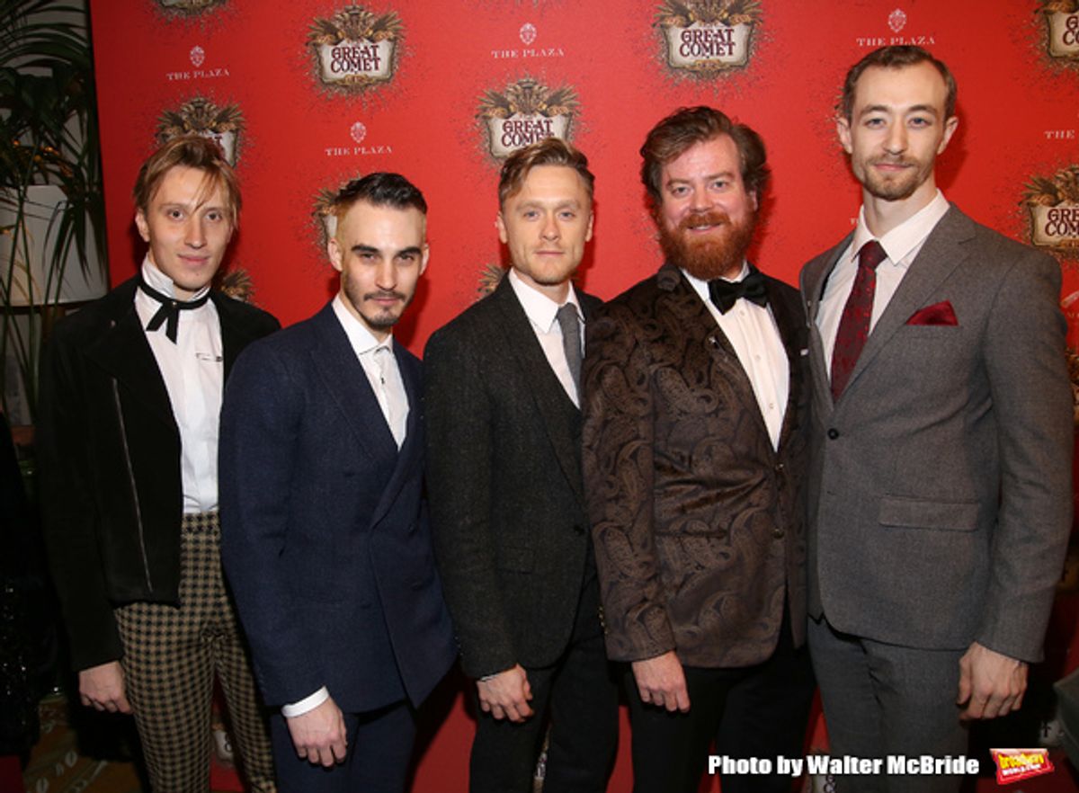 Billy Joe Kiessling, Reed Luplau, Josh Canfield, Scott Stangland and Alex Gibson  at 