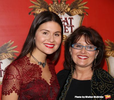 Phillipa Soo and her mother  Photo