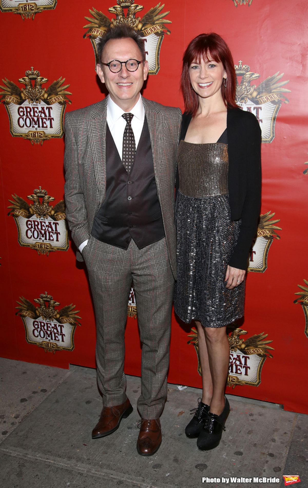 Michael Emerson and Carrie Preston at 