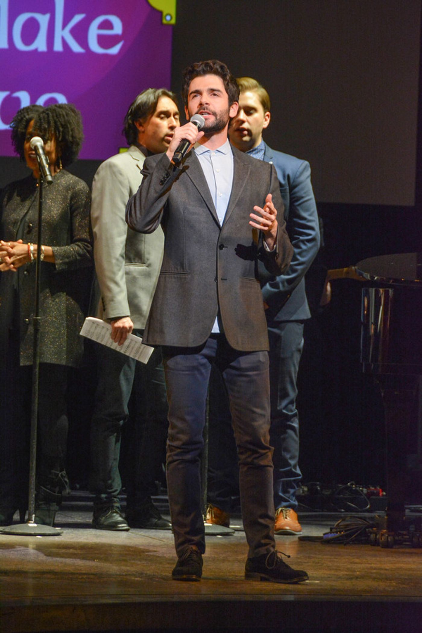 Photo Flash: John Oliver, Jude Law, Brad Oscar, Lesli Margherita, SPAMILTON Stars and More Perform at Only Make Believe's 2016 Gala  Image