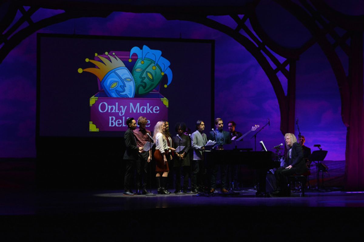 David Bryan and back-up singers at 