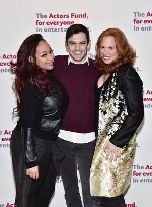 Raven Symone, Wesley Taylor and Carolee Carmello @ BroadwayWorld Raven Symone, Wesley Taylor and Carolee Carmello Photo