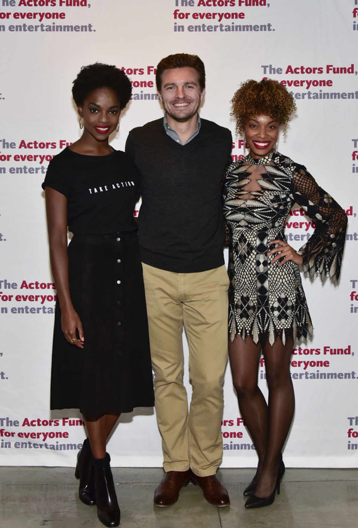 Samantha Ware, William Connell and Samaria Nixon-Fleming  at 