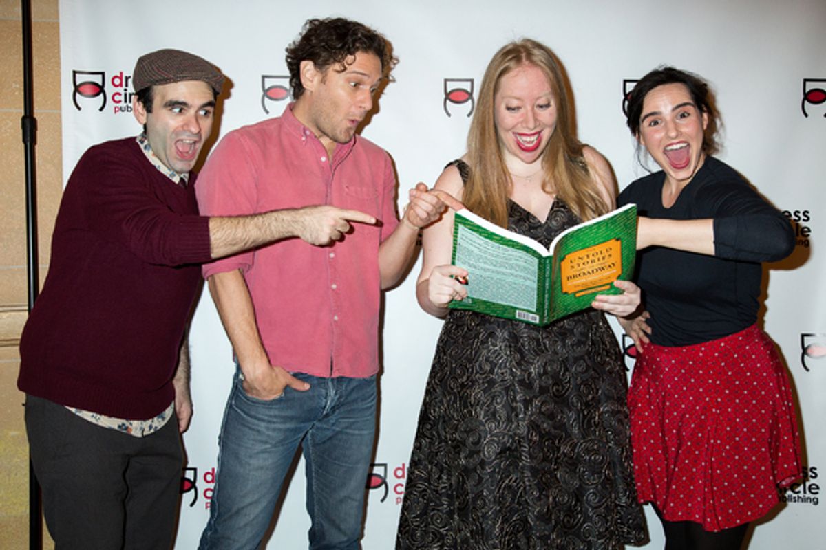 Joe Iconis, Eric William Morris, Jennifer Ashley Tepper, Molly Hager at 