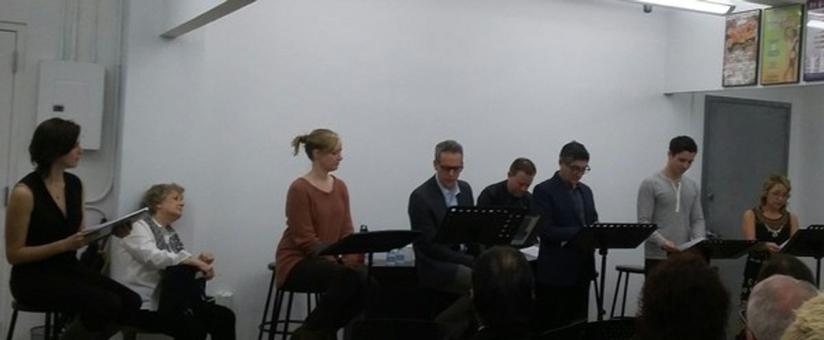 Elizabeth Nestlerode, Joyce Van Patten, Elizabeth Morton, Patrick Breen, Sheffield Chastain, James Lecesne, Matt Doyle, Jen Cody at 