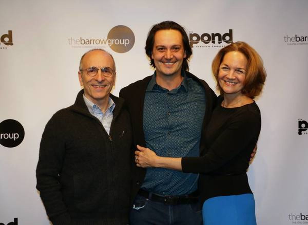 Seth Barrish, Robert Serrell and Lee Brock at 