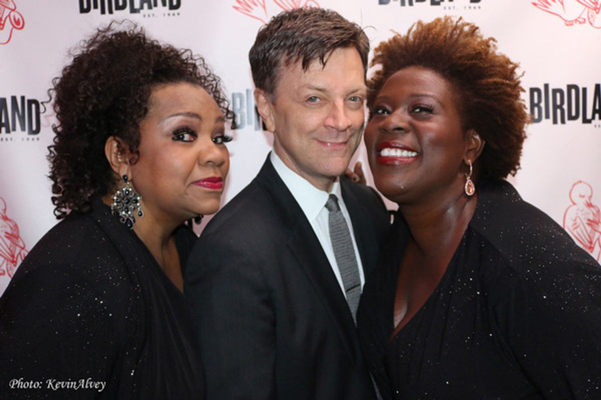Aisha de Haas, Jim Caruso, Capathia Jenkins at 