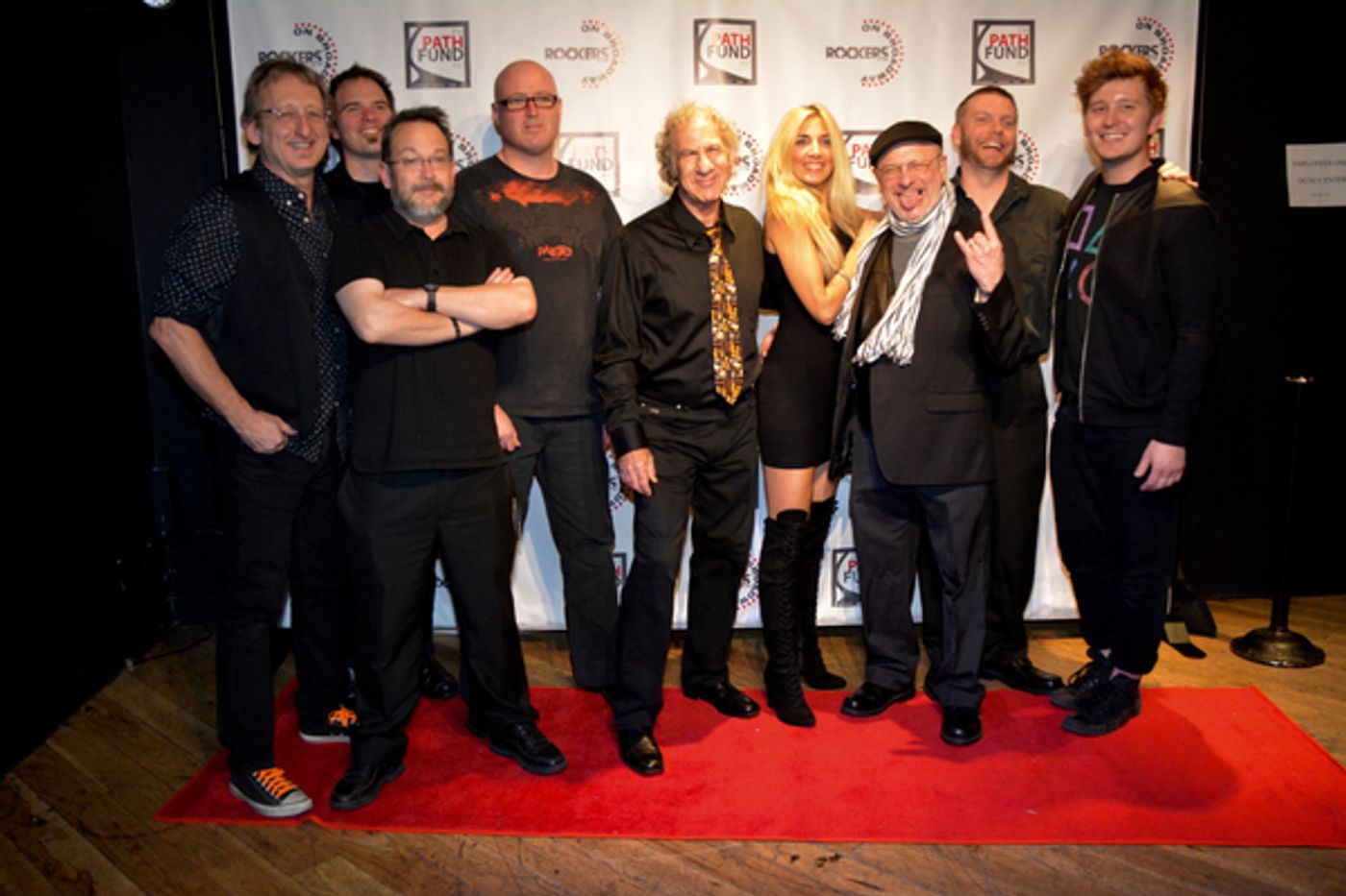 Photo Coverage: On the Red Carpet for ROCKERS ON BROADWAY 2016!  Image