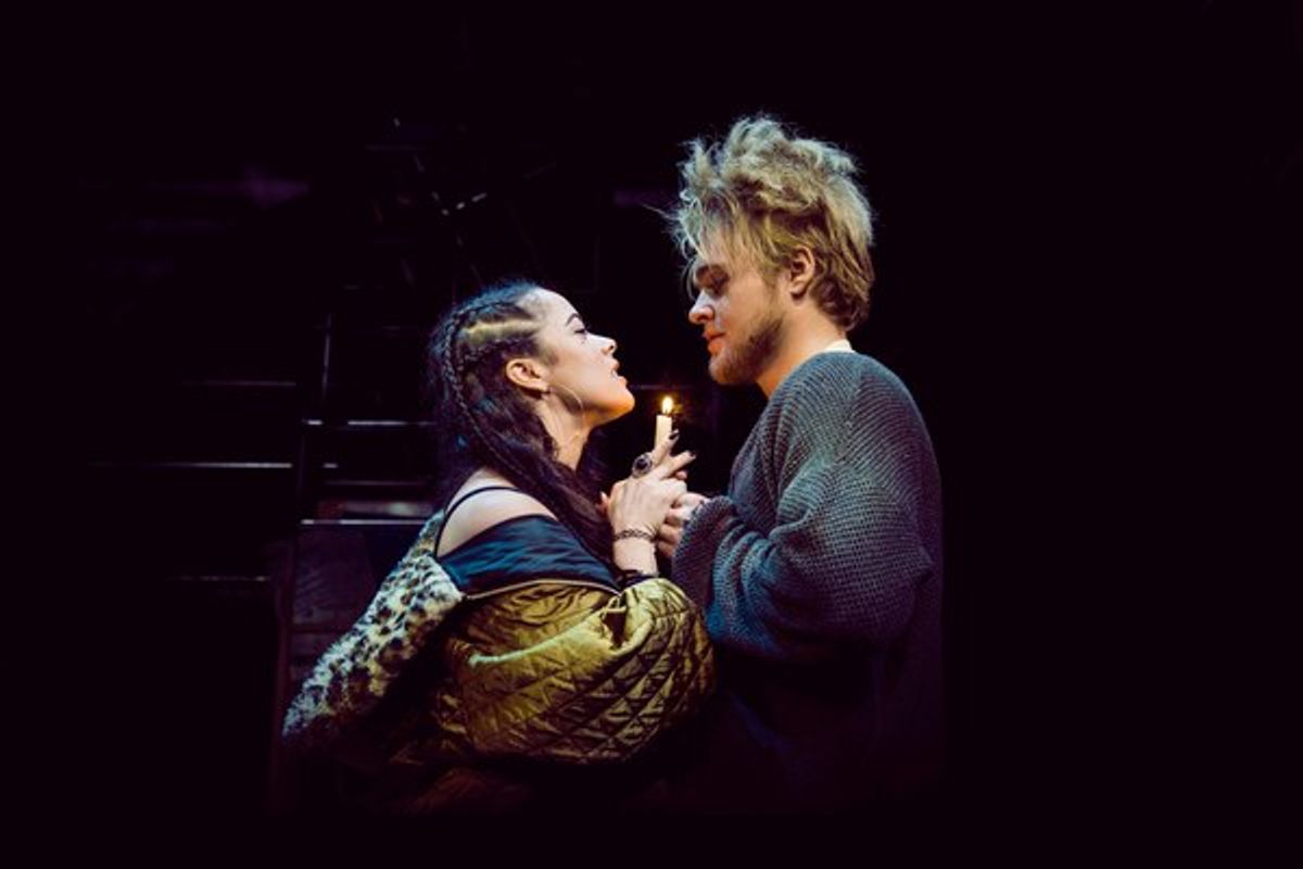 Philippa Stefani and Ross Hunter at 