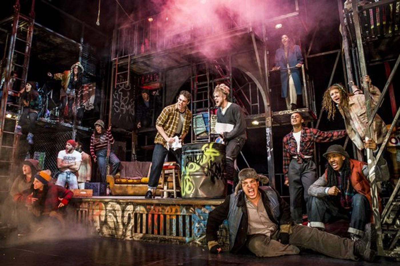 Photo Flash: First Look at Production Images of the 20th Anniversary Production of RENT Photo Flash: First Look at Production Images of the 20th Anniversary Production of RENT Image