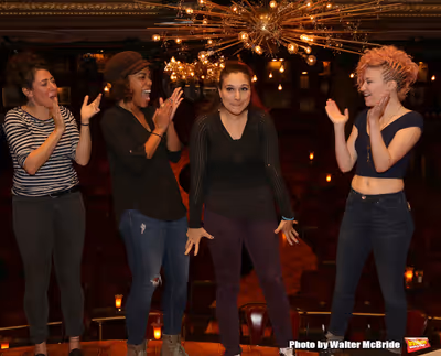 Rachel Chavkin, Erica Dorfler, Katrina Yaukey and Palona Garcia-Lee  Photo