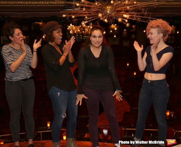 Rachel Chavkin, Erica Dorfler, Katrina Yaukey and Palona Garcia-Lee  Photo