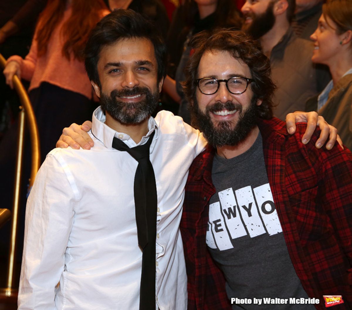 Nick Choksi and Josh Groban  at 