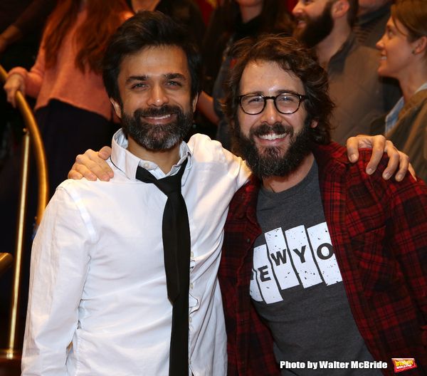 Nick Choksi and Josh Groban  Photo