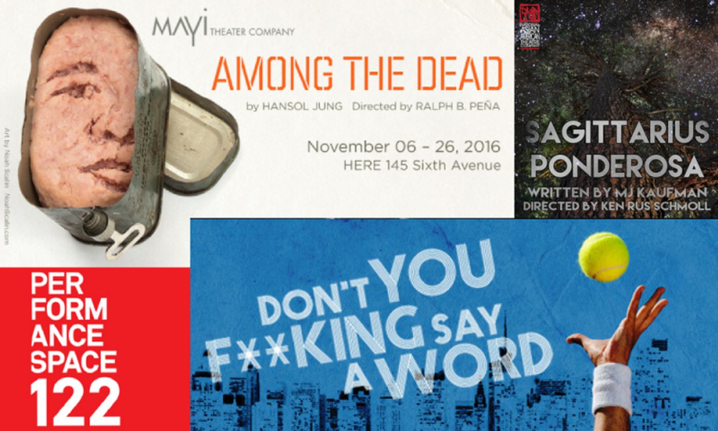 The Maxamoo Podcast Reviews Ma-Yi's SAGITTARIUS PONDEROSA, DON'T YOU F**KING SAY A WORD at 59E59, More  Image