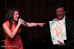 Amy Rivard and Jim Caruso @ BroadwayWorld Amy Rivard and Jim Caruso Photo