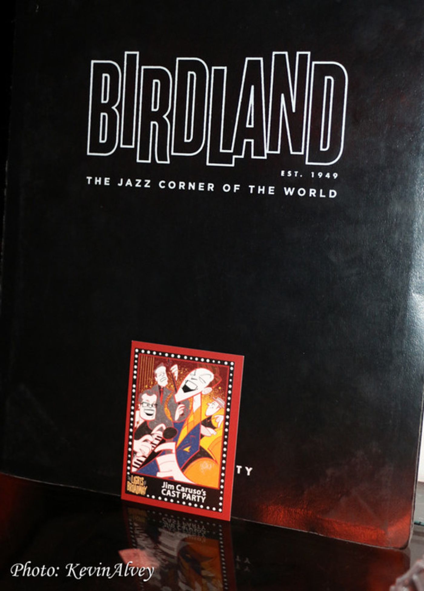 Photo Flash: Justin 'Squigs' Robertson Draws the Stars at Jim Caruso's Cast Party  Image