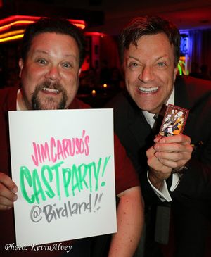 Justin Squigs Robertson and Jim Caruso @ BroadwayWorld Justin Squigs Robertson and Jim Caruso Photo