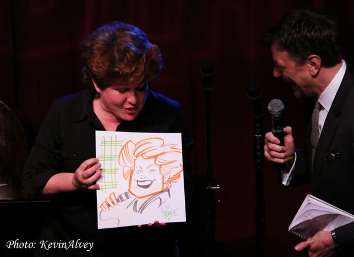 Klea Blackhurst and Jim Caruso at 