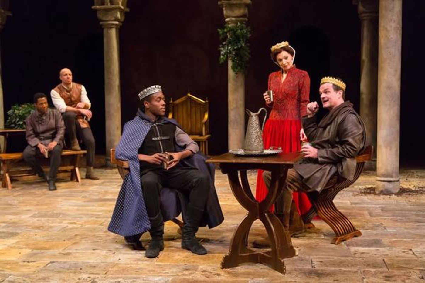 Photo Flash: First Look at Michael Cumpsty, Dee Hoty and More in THE LION IN WINTER at Two River Theater  Image