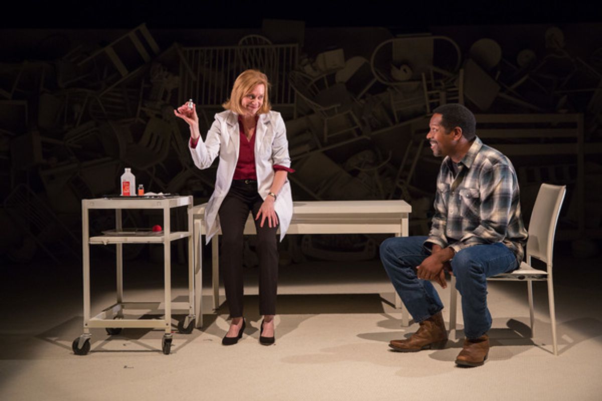 Mary Beth Fisher and James Vincent Meredith at 