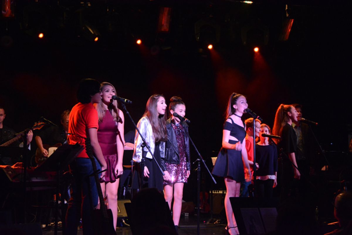 Bruno Tovar, Clara Smith, Carrie Berk, Ashley Lanzoni, Haley Lanzoni, Beckett Fuller, Emma Ivanov, Diana Kvekveskiry and Erich Schuett at 