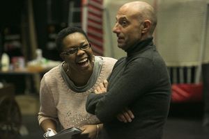 Lisa Davina Phillip and John Barr Photo