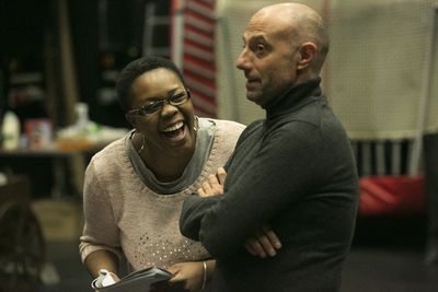 Lisa Davina Phillip and John Barr Photo