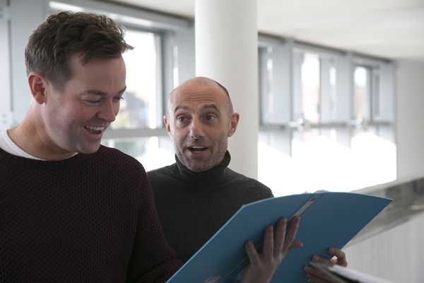 Stephen Mulhern and John Barr Photo