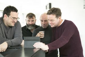  Ben Roddy, Vladimir Georgievsky, John Barr and Stephen Mulhern Photo