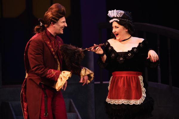 Lumiere and Babette (ADAM NIEMANN & SAMANTHA PISTORESI) celebrate being human again i Photo