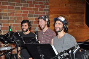 George Psomas, Matt Moisey and Adam Kantor @ BroadwayWorld George Psomas, Matt Moisey and Adam Kantor Photo