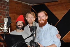 Jesse Kovarsky, Aaron Young and Zach McNally @ BroadwayWorld Jesse Kovarsky, Aaron Young and Zach McNally Photo