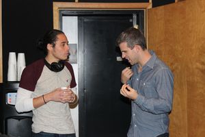 Anthony Ramos and Curt Crowley (Photo Courtesy of Lynn Pinto) Photo