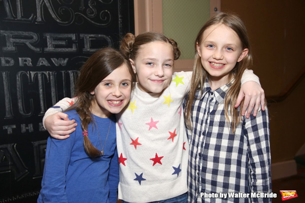 Aviva Winick, Ava Briglia and Willow McCarthy  at 