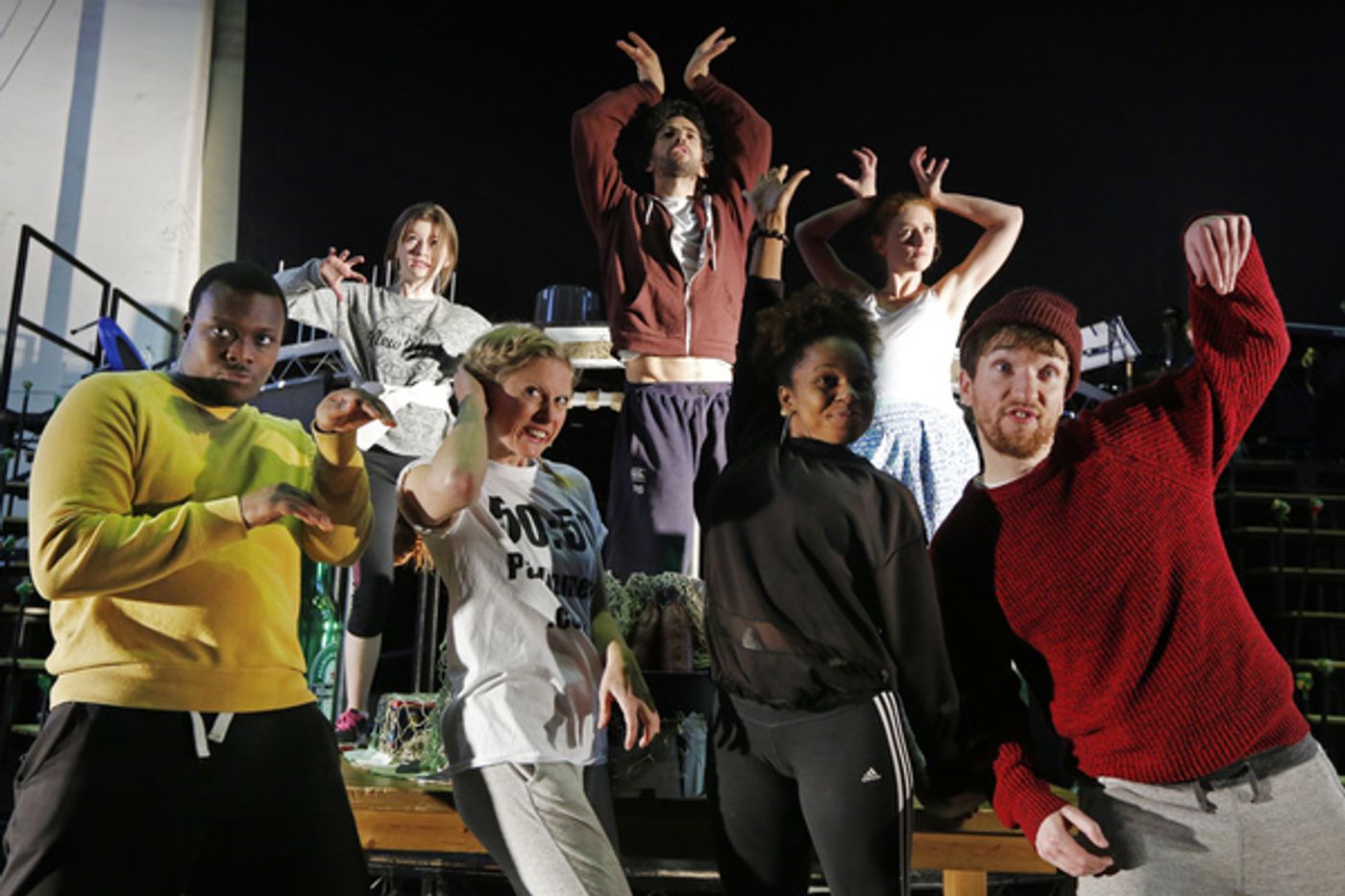 Photo Flash: First Look at FANTASTIC MR. FOX Rehearsals  Image