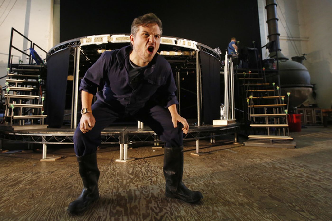 Photo Flash: First Look at FANTASTIC MR. FOX Rehearsals  Image