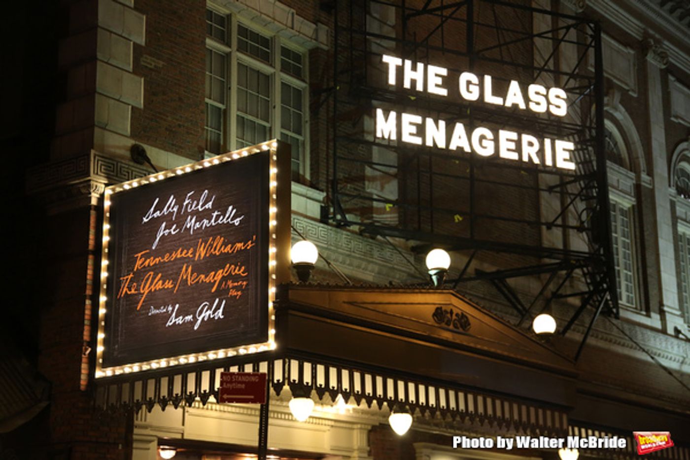 Up on the Marquee: THE GLASS MENAGERIE with Sally Field Image