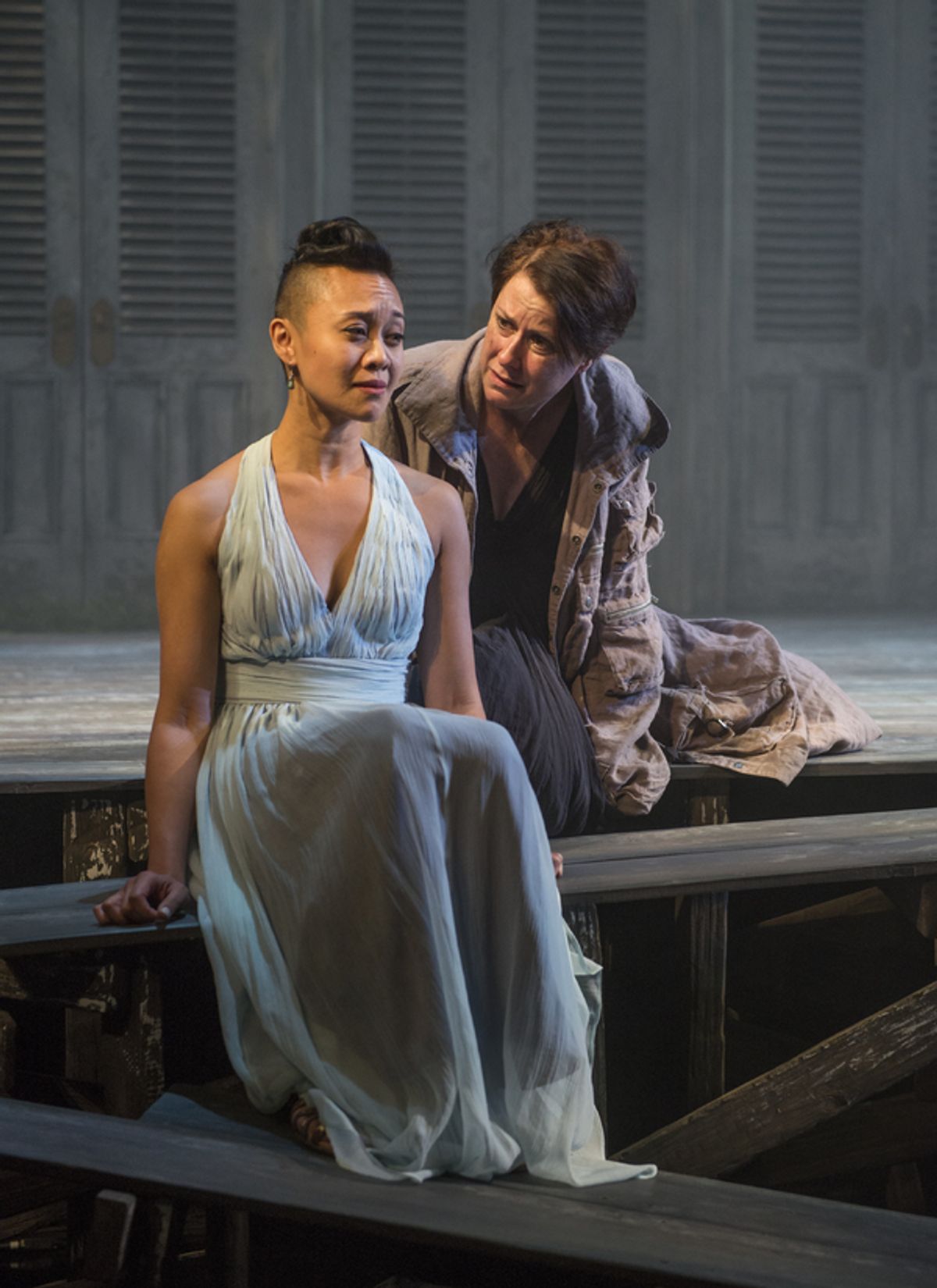 Emjoy Gavino and Kate Fry at 