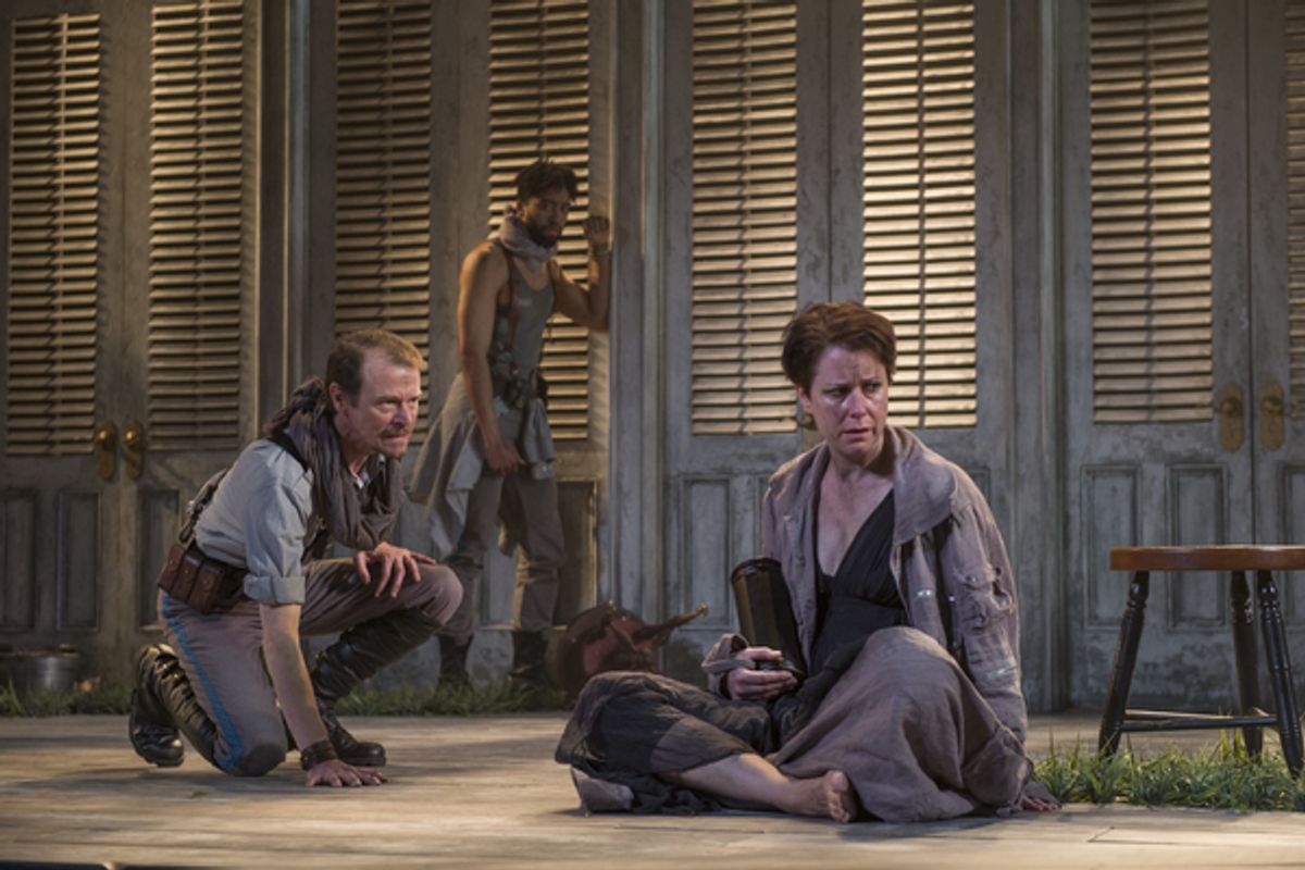 Thomas J. Cox, Rashaad Hall, Kate Fry at 