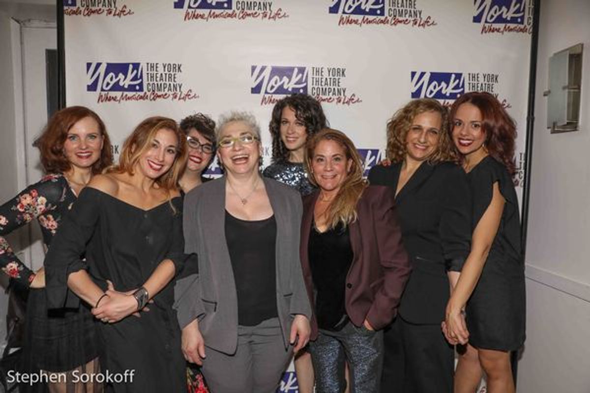 Autumn Hurlbert, Lorin Latarro, Allison Guinn, Debra Barsha, Janat Dacal, Hollye Levin, Staci Levine, Paige Faure at 
