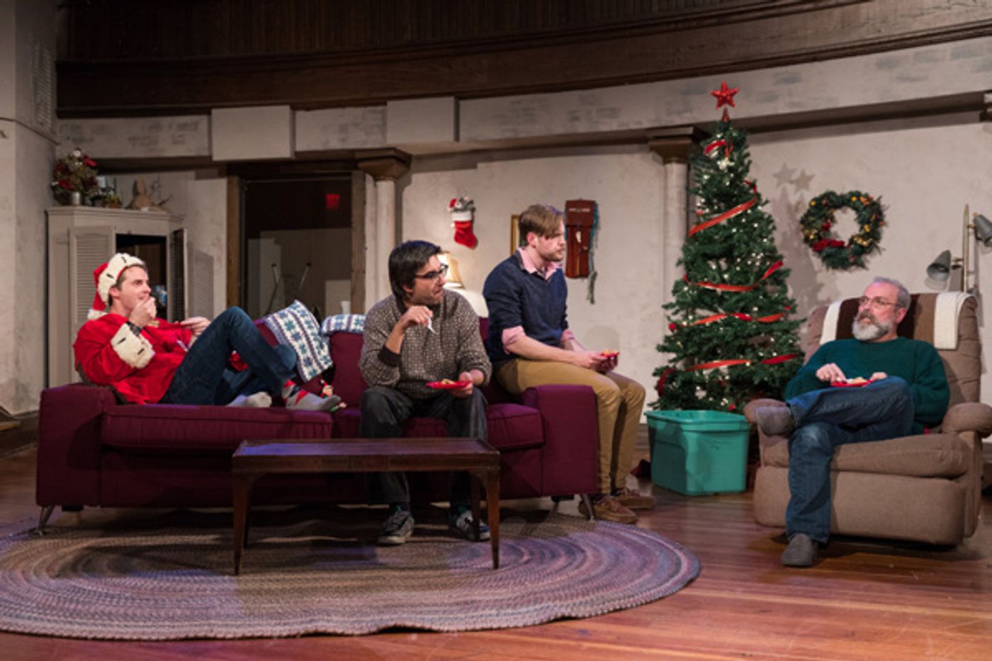 Photo Flash: STRAIGHT WHITE MEN at The Wilbury Group Photo Flash: STRAIGHT WHITE MEN at The Wilbury Group Image